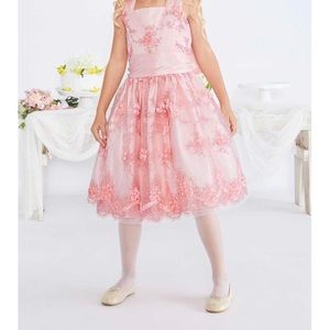 Chasing Fireflies Sweet Satin & Lace Dress - NWOT